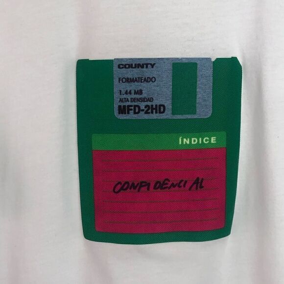 Marcelo Burlon Floppy Disk 💾 T-Shirt RARE!!! - Picture 4 of 8